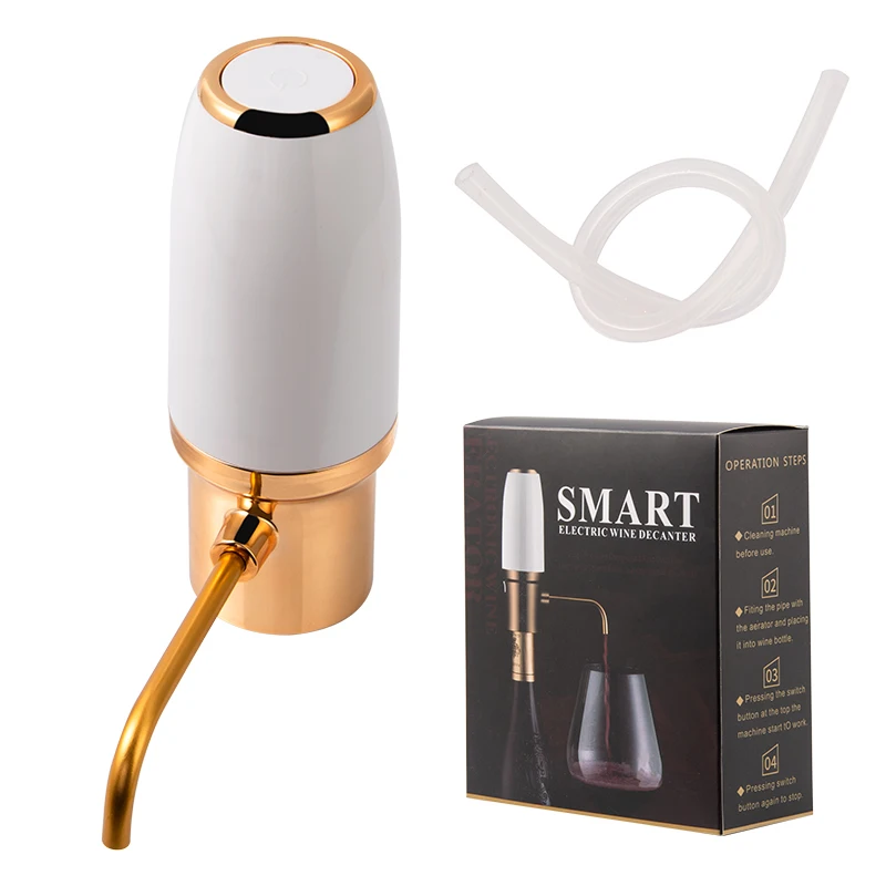 Amazon bestseller white wine aerator automatic electric wine decanter