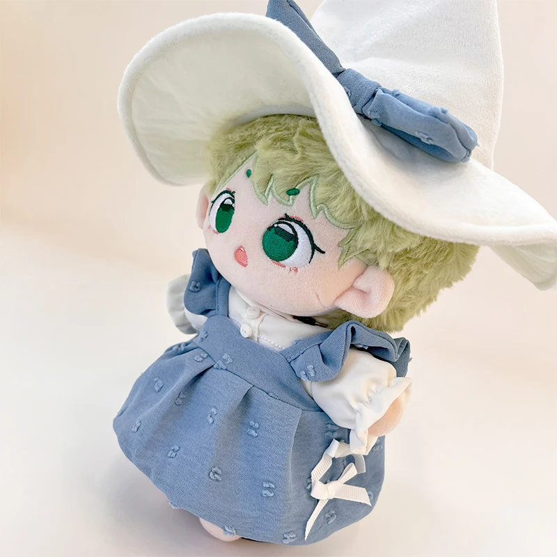 Halloween Witch Night Watch Candy Witch 20cm Cotton Doll Clothes Custom Anime Doll Detachable Clothes Accessories