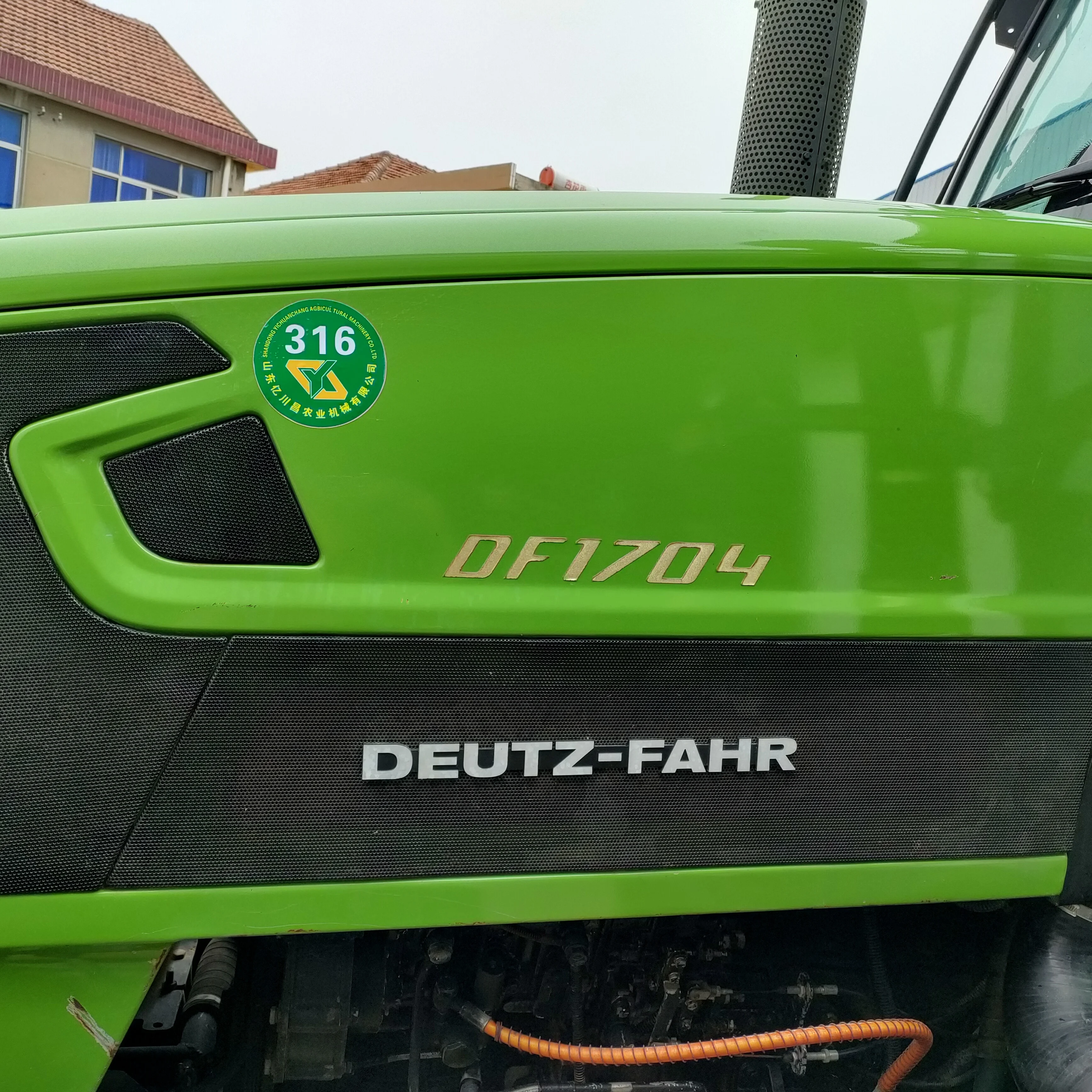 DF1704 170Hp Farmlead Four Wheel Tractors Deutz-fahr 4wd Wheel Deutz Fahr Tractor