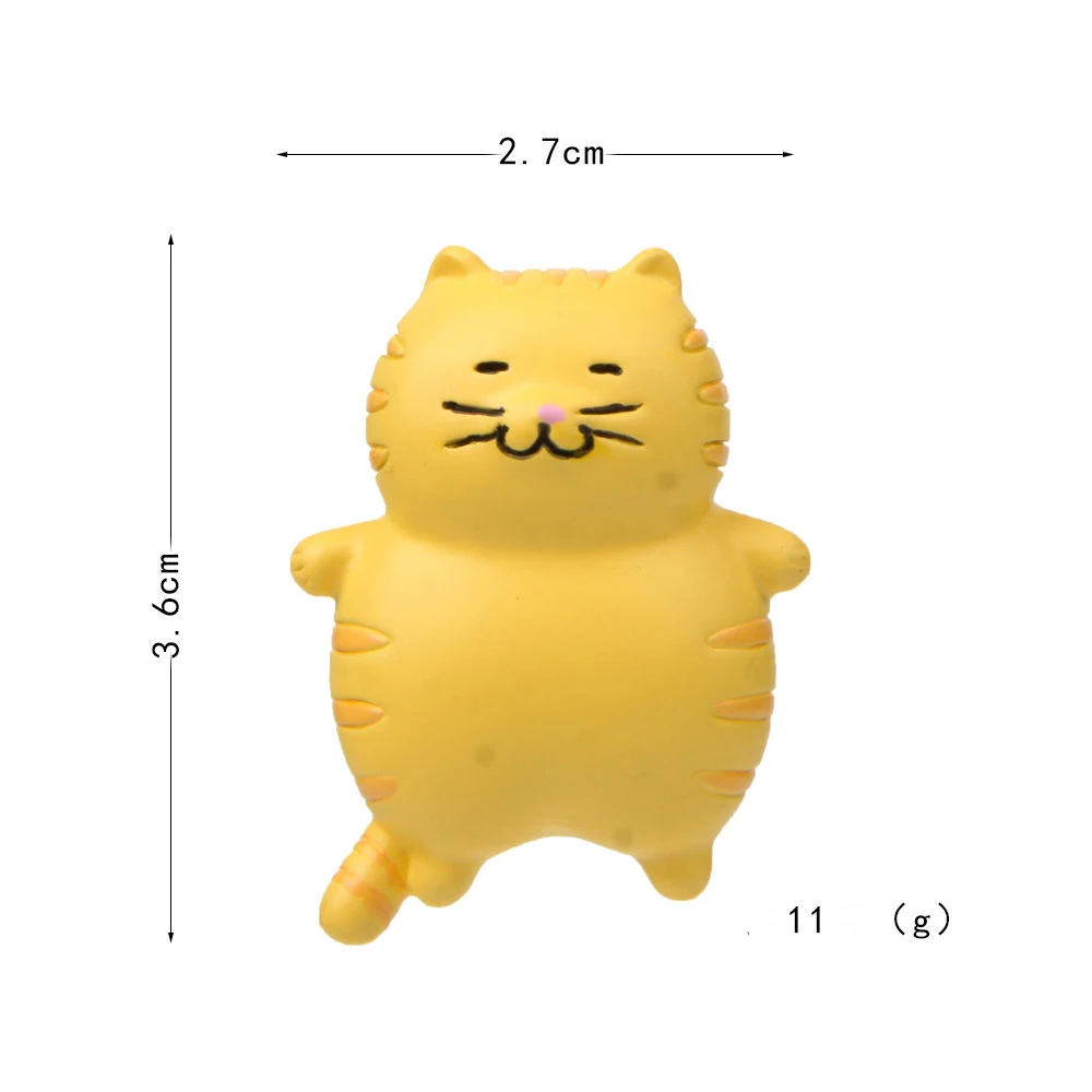 Message Stickers Early Home Decore for kids toy Sleeping Cartoon Cute Cat Refrigerator Creative Strong Magnet