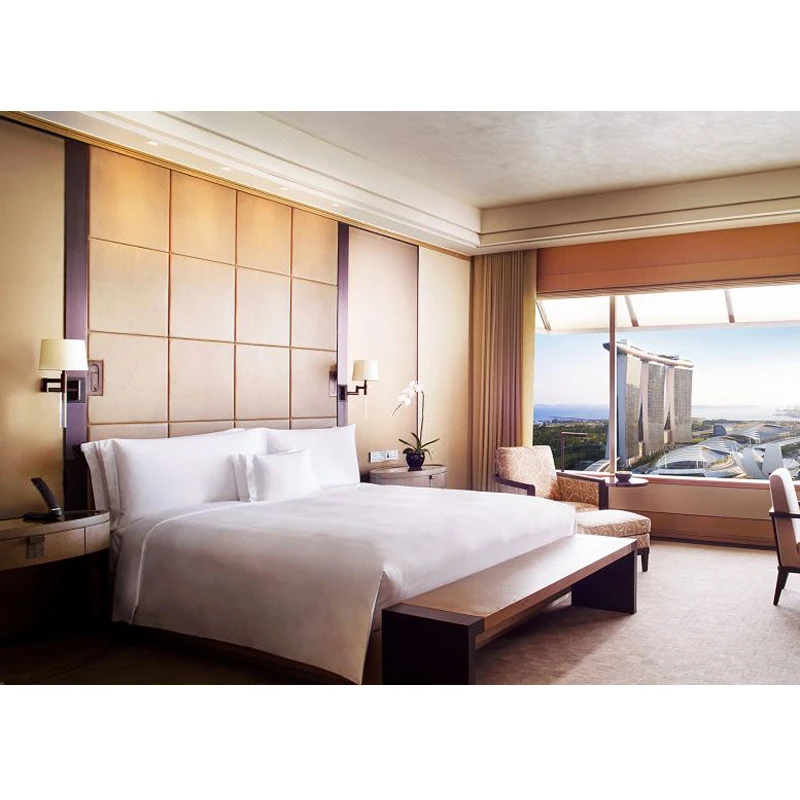 5-звездочный гостиничный набор мебели для спальни роскошный отель мебель для спальни две односпальные кровати для гостиничного номера мебель