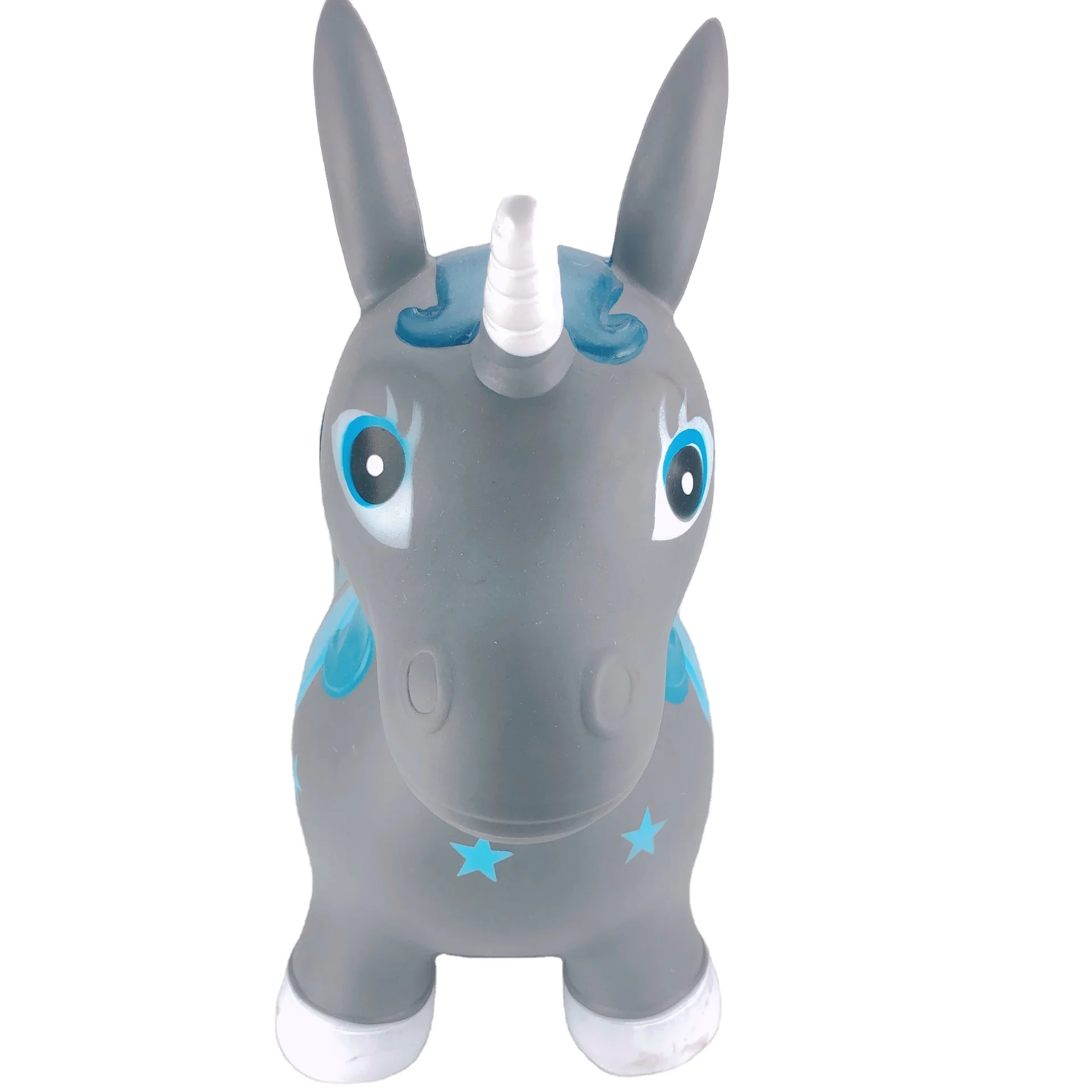 Wholesale high quality jumping bouncing inflatable animal unicorn toy for child