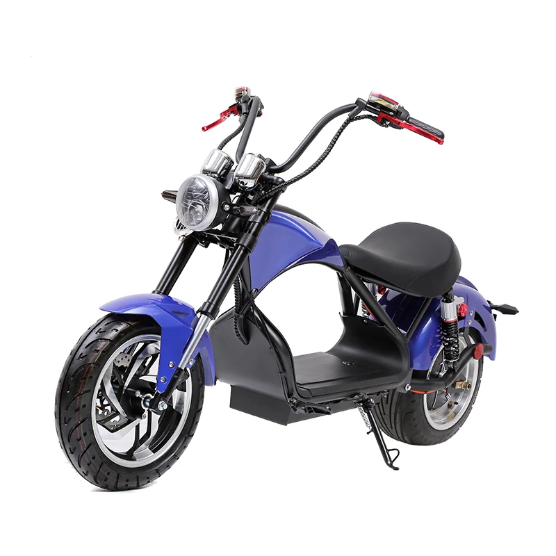 60V Fat Electric 3000Watt Moped 35Ah Dual Battery Full Suspension Electrical Scooters
