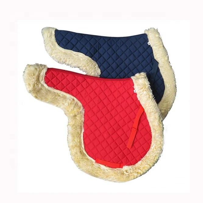Warm and Soft plush saddle pad horse riding pad saddle clothes