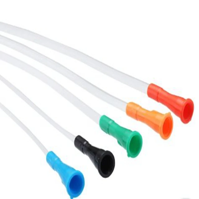
Medical disposable PVC nelaton catheter 