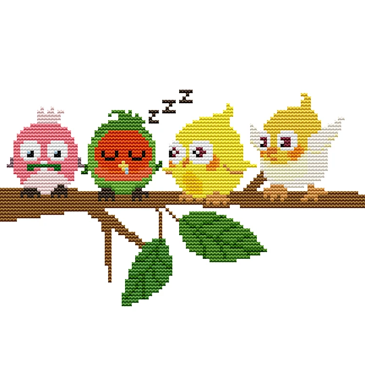 NKF animal picture Living room decoration  aida  fabric cross stitch knitting kits crafts cross stitch tool cross stich kit