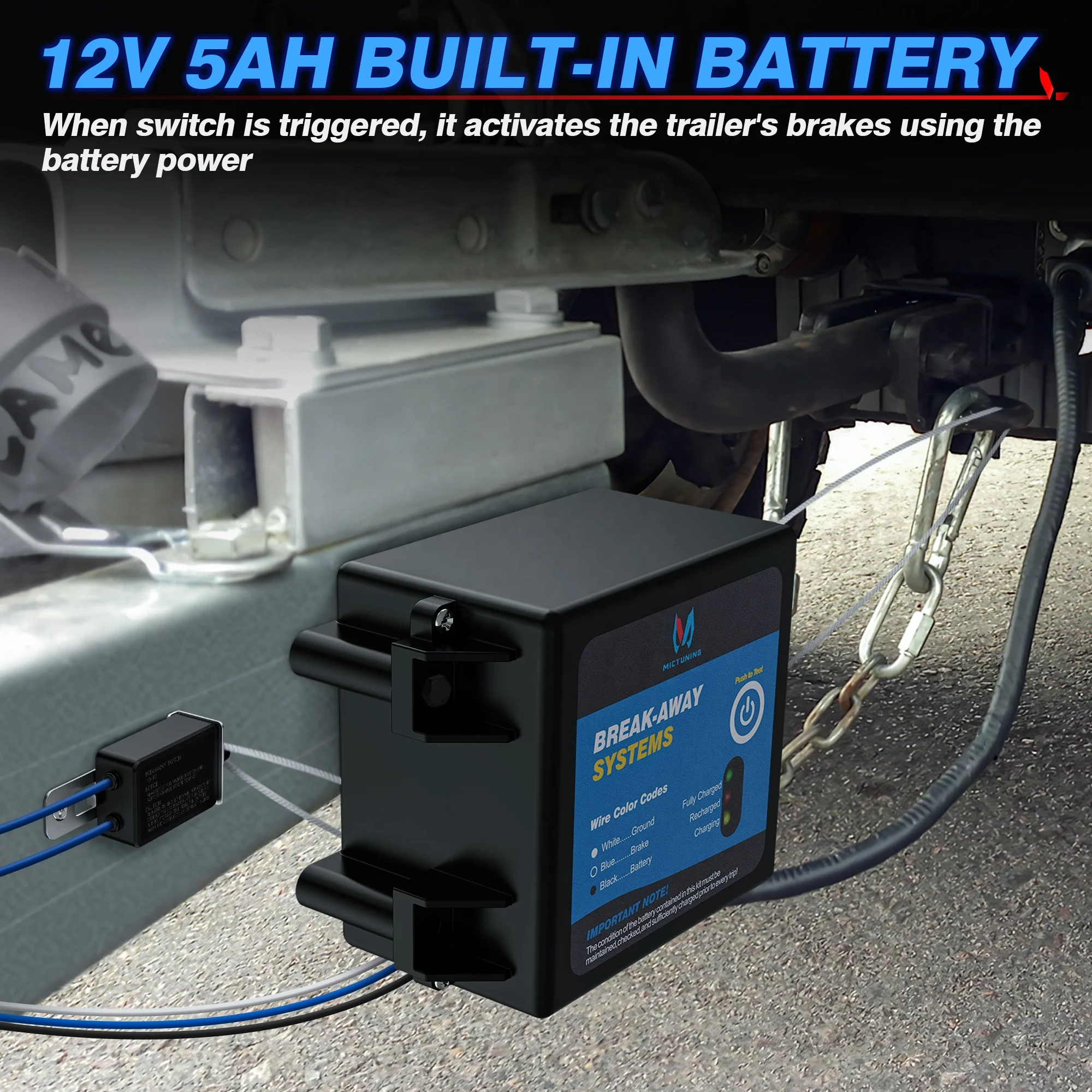 Контроллер тормозов со светодиодным индикатором