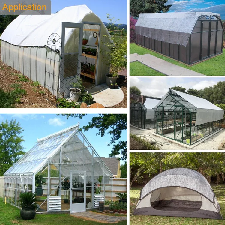 Aluminum Foil shade netting Insulation Shelter Reflective Tarpaulin Sheet Sun Proof Cool Down For Roof Balcony