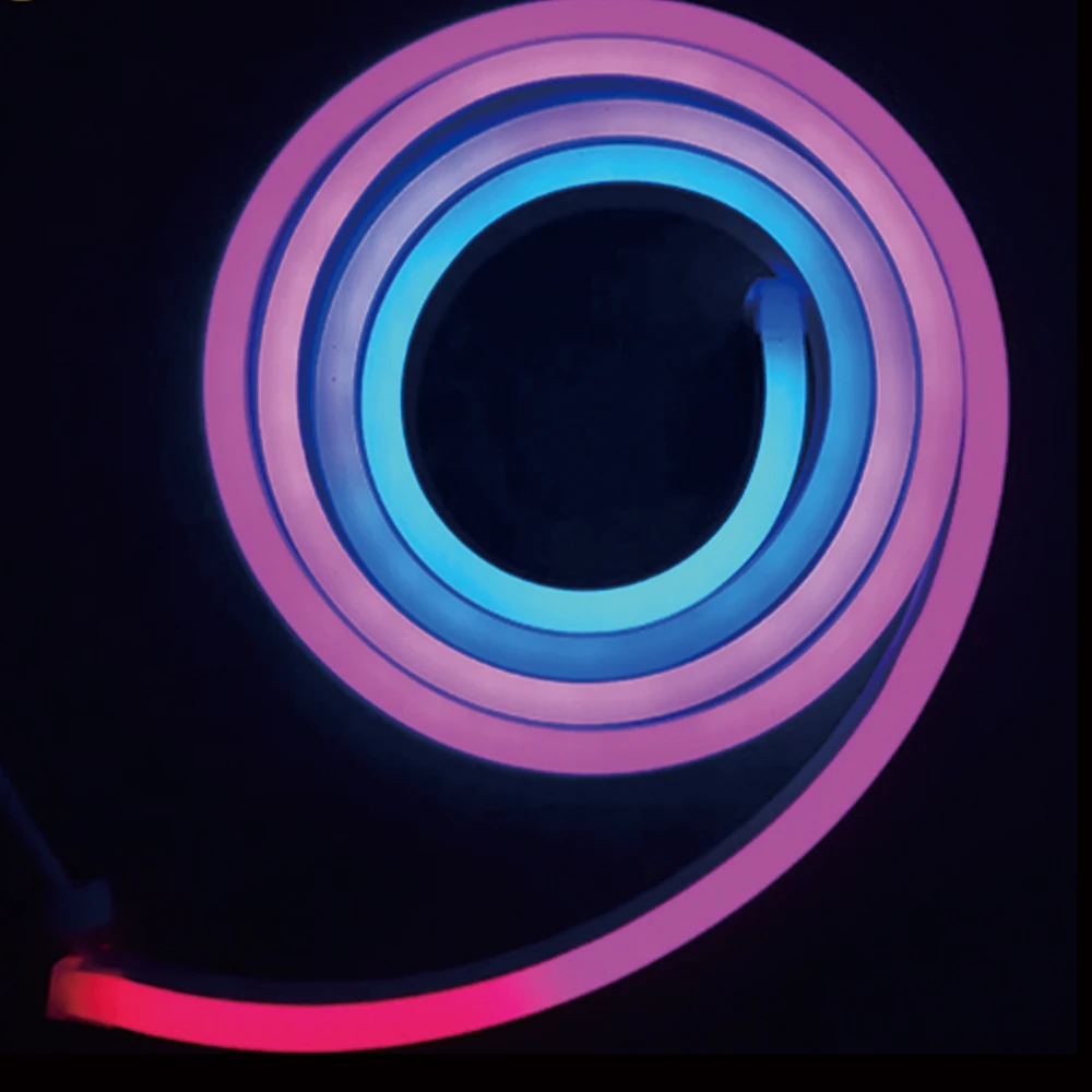 Remote Control 5050 Pixel Led Rgb Neon Strip Roll