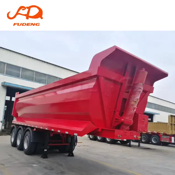 Гидравлический задний самосвал, 3 оси, 40 кубических метров, самосвал, полуприцеп, продажа