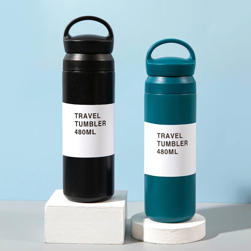 Mikenda Thailand market Popular double wall stainless steel water bottle drinking custom high quality water bottle with handle
