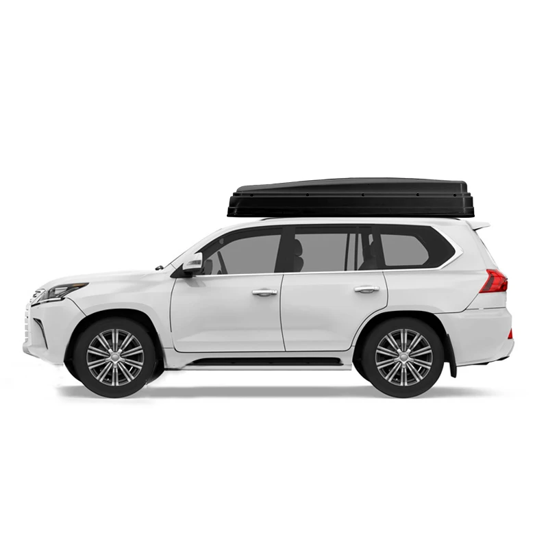 2022 New Outdoor camping pop up foldable hard shell vehicle open car roof top tent box hardtop rooftop tent
