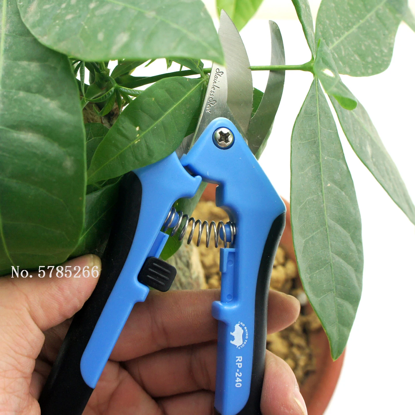 Japanese RHINO Stainless Steel Scissors RP-240 241 Branch Quick Shear Electrician Shears Household Gardening Resin Scissors