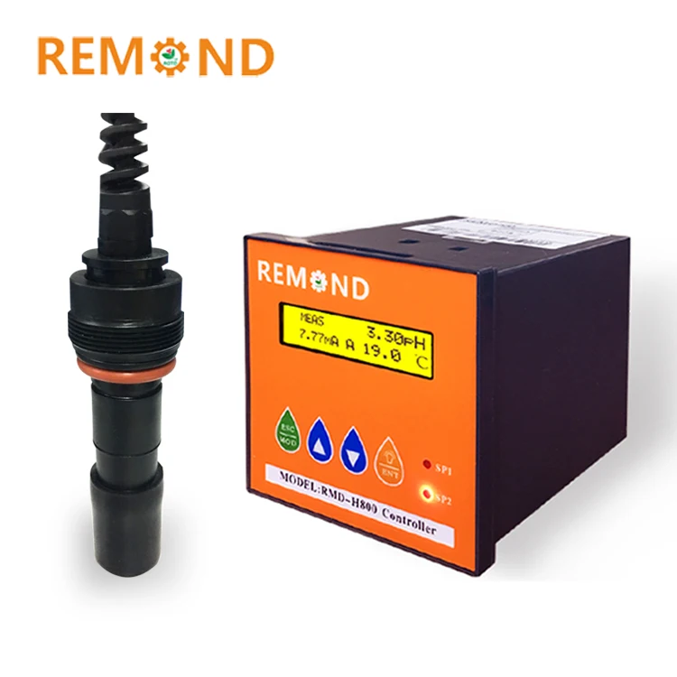 Best price industrial online water treatment ph sensor ph meter  ph electrode