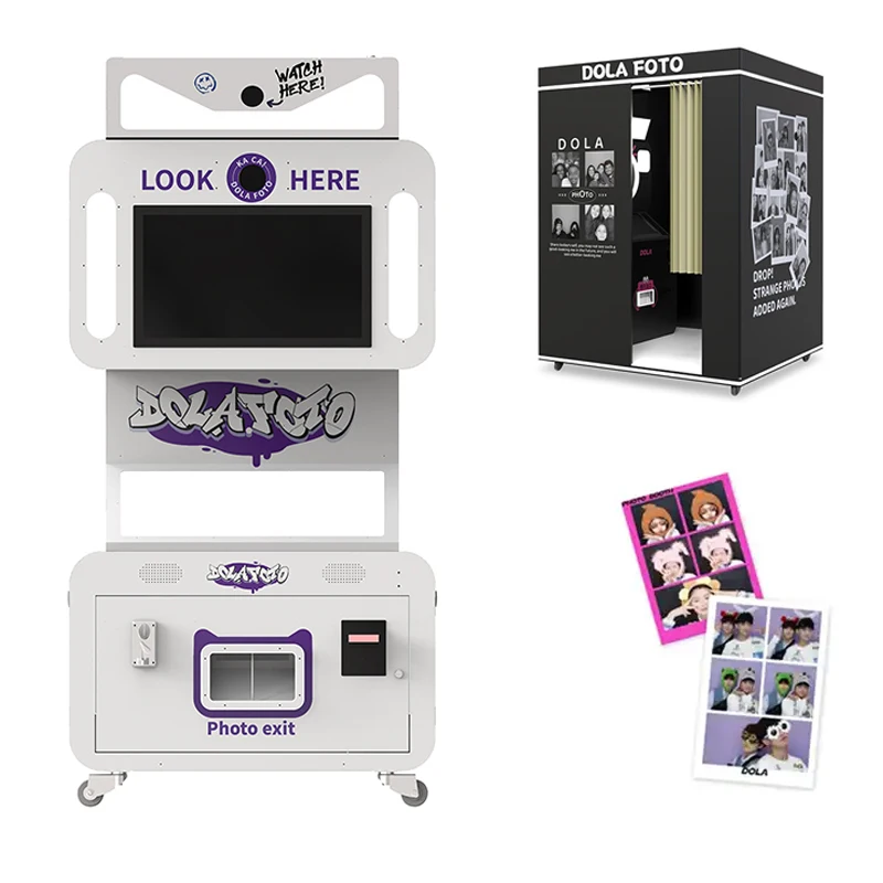 Customize Camera Photo Booth 3d Photography Machine Touch Screen Rental Photobooth For Sale Photography Kit Enclosure