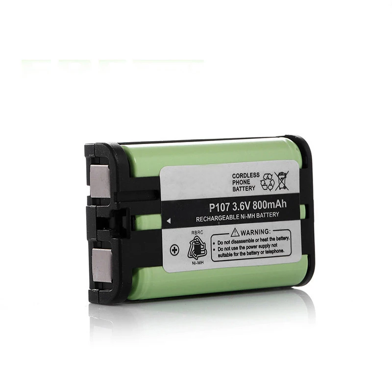 3.6v 800mAh HHR-P107 Rechargeable Cordless Phone Battery for Panasonic Telephone HHR-P107 HHRP107 HHR-P107A HHRP107A