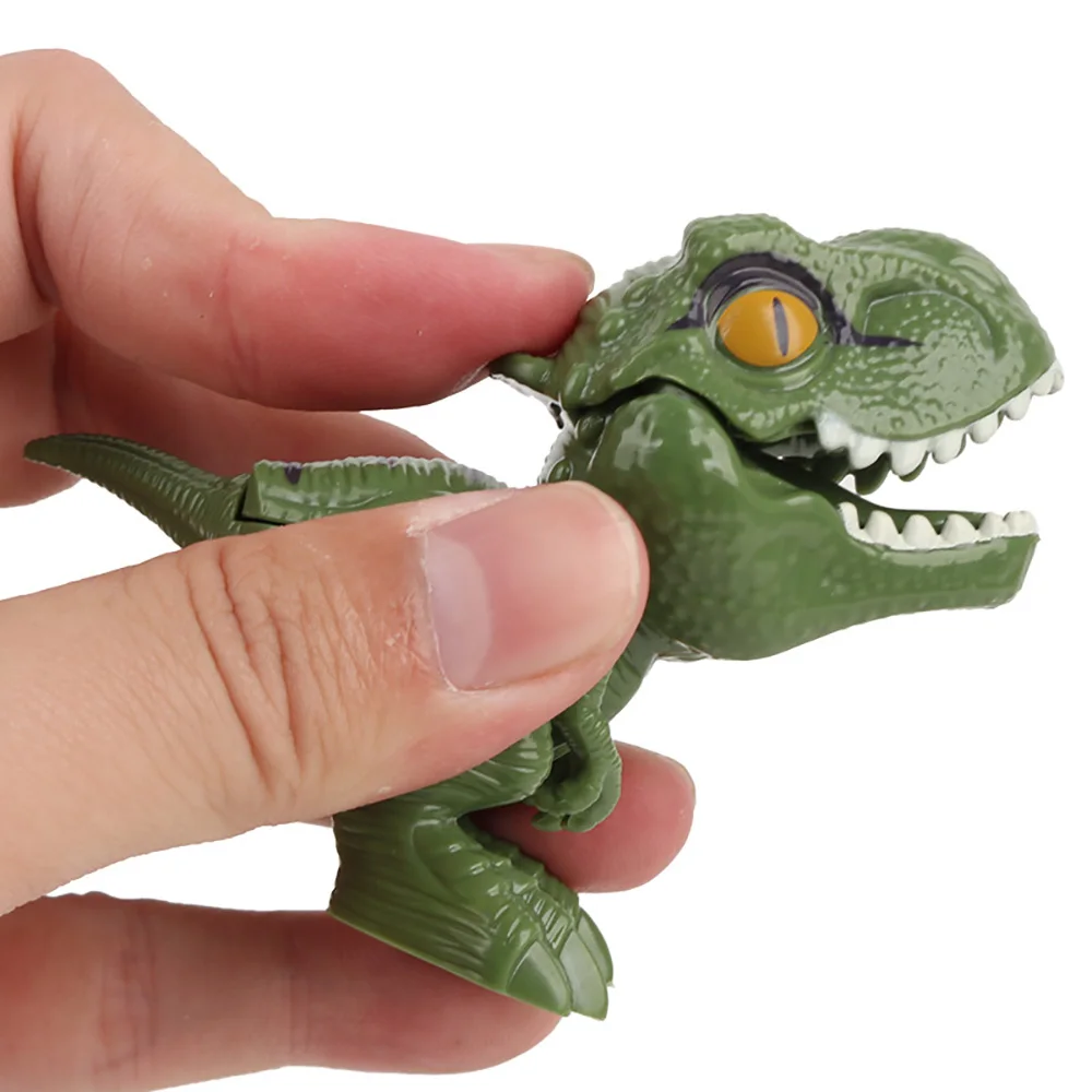 New flexible dinosaur finger toy dinosaur mini dinosaur egg