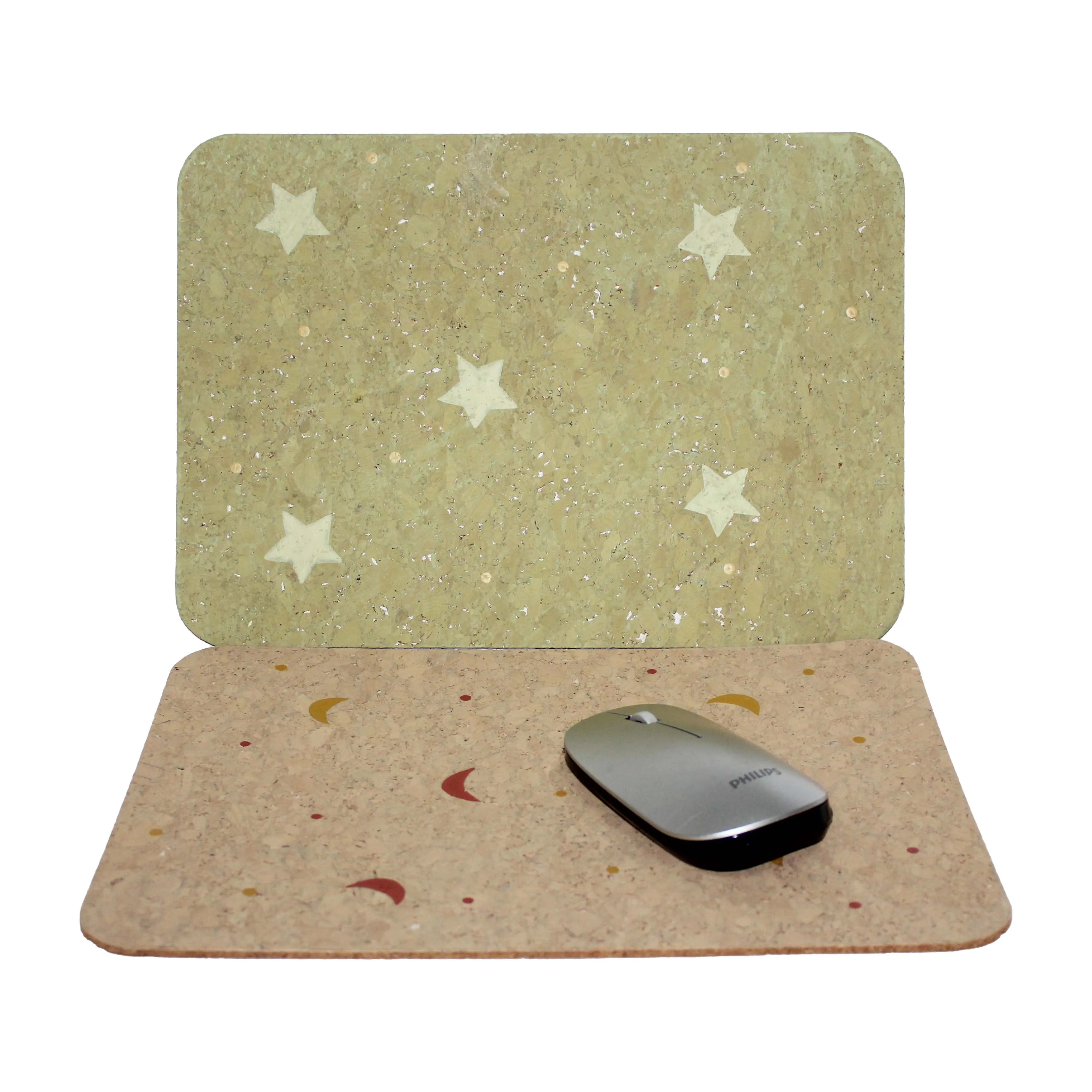 Natural Wood Eco-friendly Anti-Slip Waterproof Gaming Mouse Pad for Kids and Adult