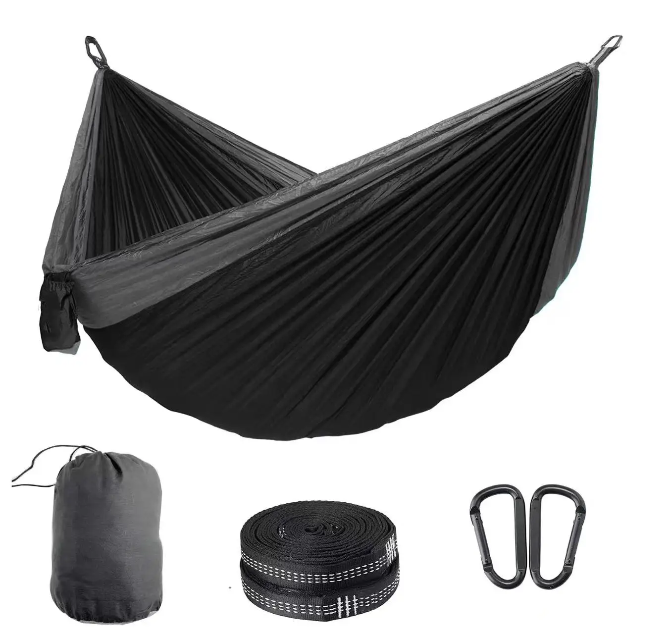 Top Seller 2024 Softest Nylon 600LBS Camp Double Hammock