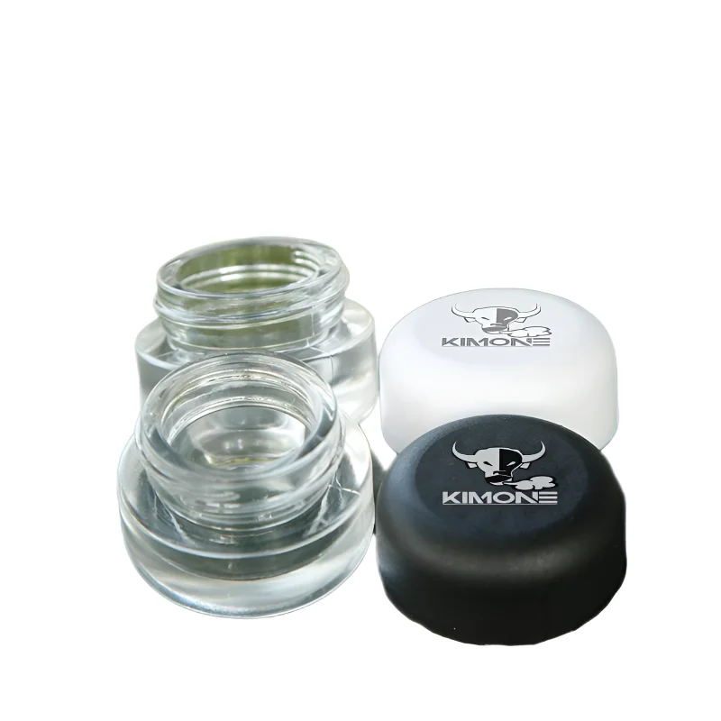 2022 Shenzhen High Quality Custom Small Size Glass Jars Bottle Box Packaging with Plastic and Metal Lids