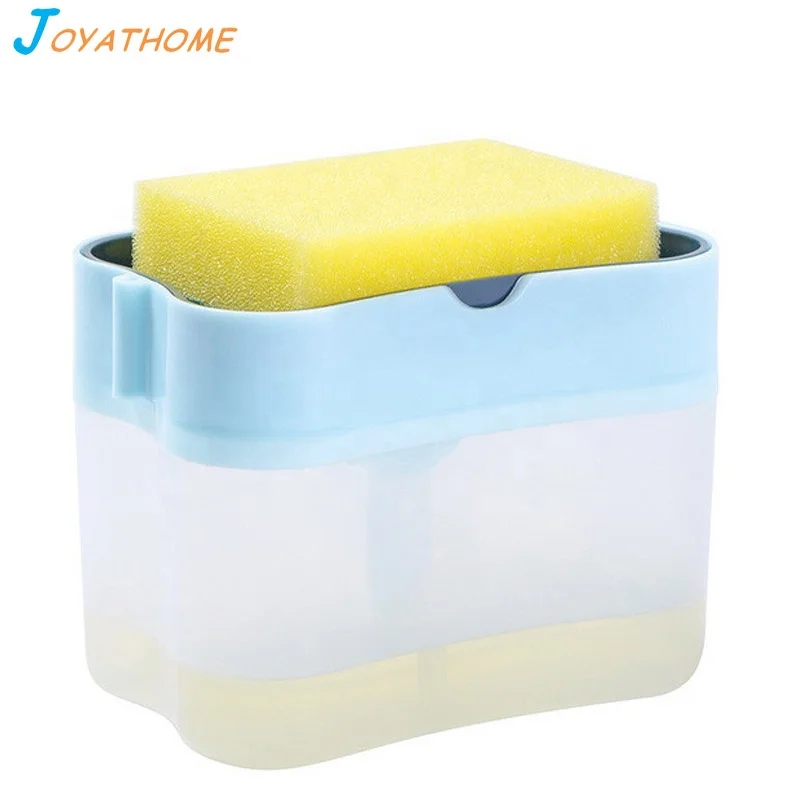 EXLION Plastic Soap Dispenser Sponge Rack Drain Basket Strainer Storage Kitchen Cabinet Holders Storage Organize Shelves