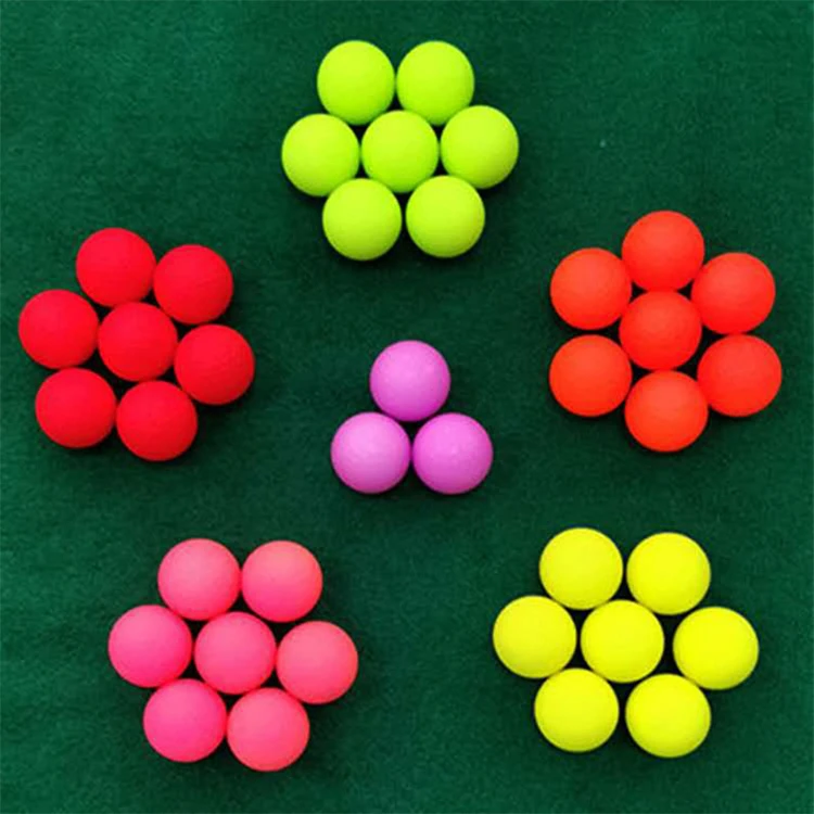 Wholesale Blank 2 Piece Matte Golf Balls Fluorescent Neon Golf Balls Colorful Surlyn Golf Balls