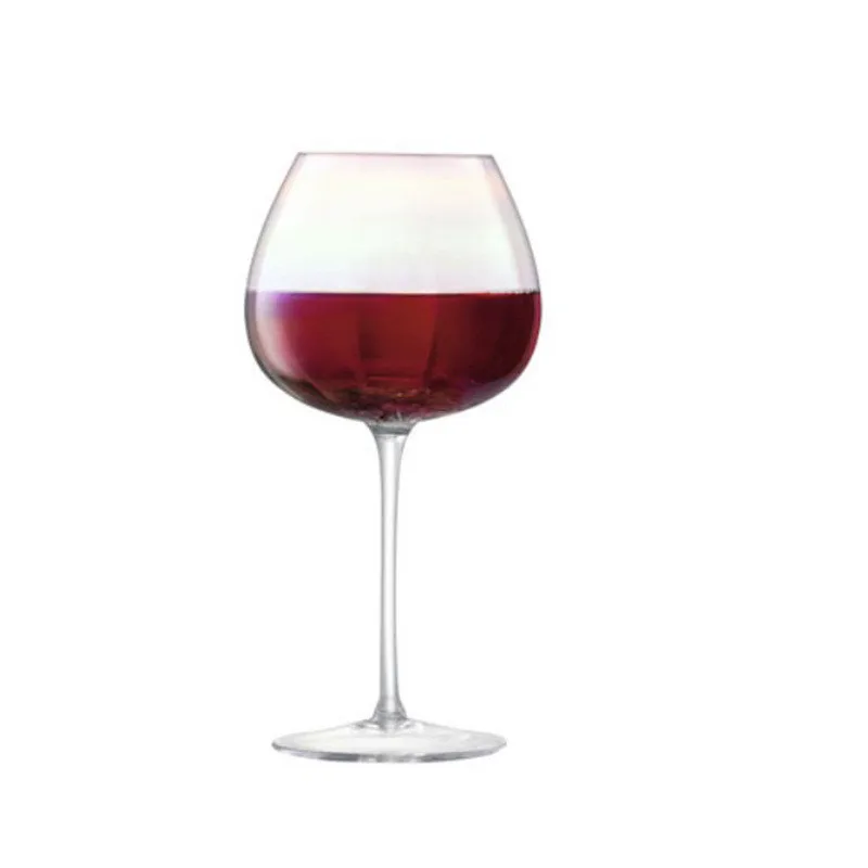 Rainbow pumpkin pattern red wine glasses colorful champagne goblet glass household glass drinking cup