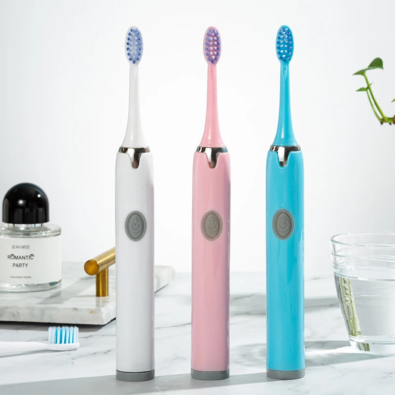 Hot selling smart timing sonic vibration cleaning whitening Teeth adult electric antibacterial DuPont soft bristle toothbrush