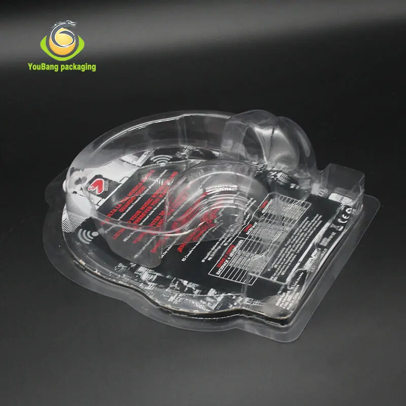 
YouBang packaging PVC Vacuum Formed Custom Plastic Slide Blister packaging 