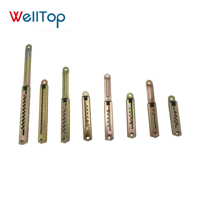20.058 Hot Sale Furniture Hinges Lifting Hinge Adjustable Strip Telescopic Rod Student Desk Rod Ratchet Hinge for Sofa Backrest