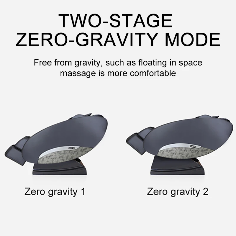 2021 New Design 4d Massage Chair Foot Spa Massage Seat Zero Gravity Massage Chair Sale Black Leather Auto Body Hands