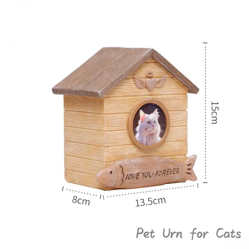 Modern Luxury Pet Casket Urn Funeral Memorial Storage Box for Dogs Ashes Cremation Urn