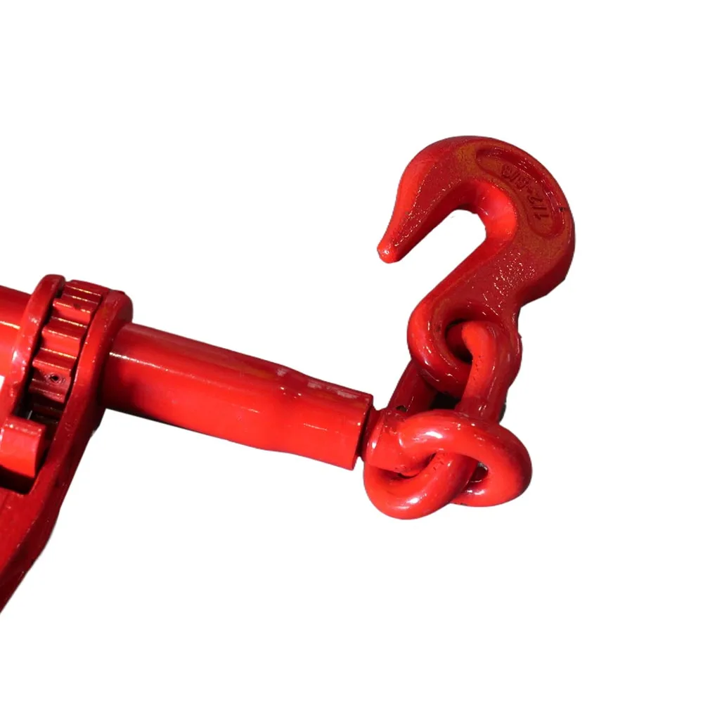American Standard Ratchet Load Binder Clevis Hook Customized Red, Blue Iron Ratchet Type Load Binder