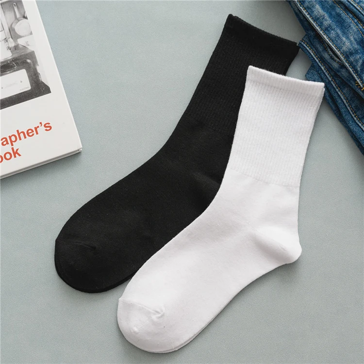 Wholesale Mens Womens Unisex Cotton White Thermal Sock