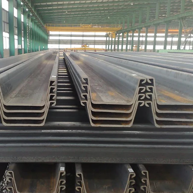 SY295 SY390 Building Structure Steel Profiles Type 4 Steel Sheet Pile