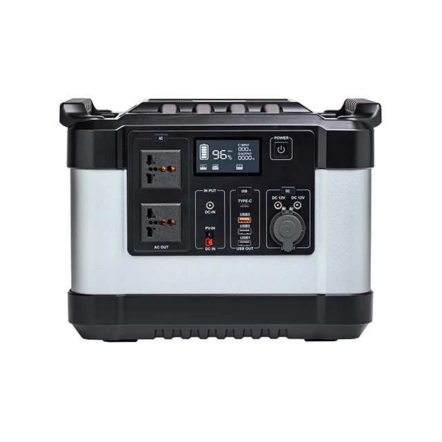 Electric Generator Solar Charging Ac Outlet Power Station 500w  1000w 1100wh