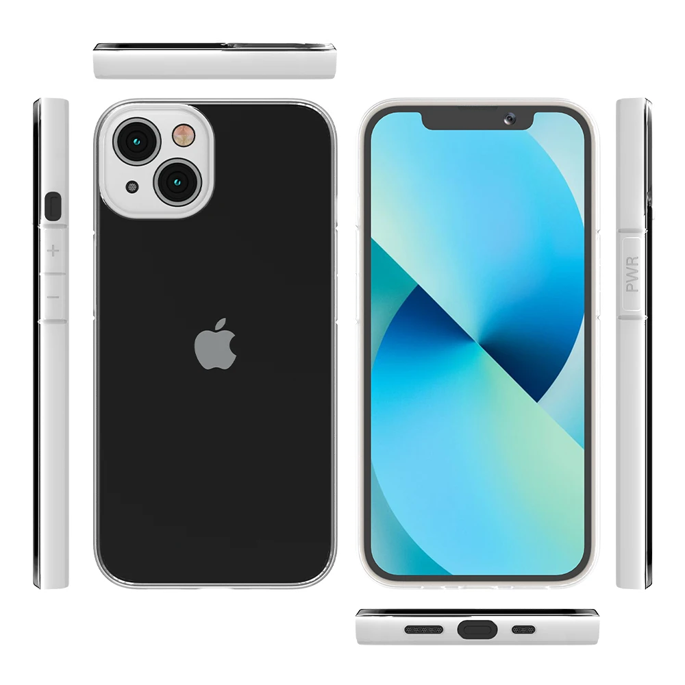 2022 Clear Ultra Thin 1.5mm Soft TPU Case For Samsung S22 Plus Transparent Phone Case mobile covers