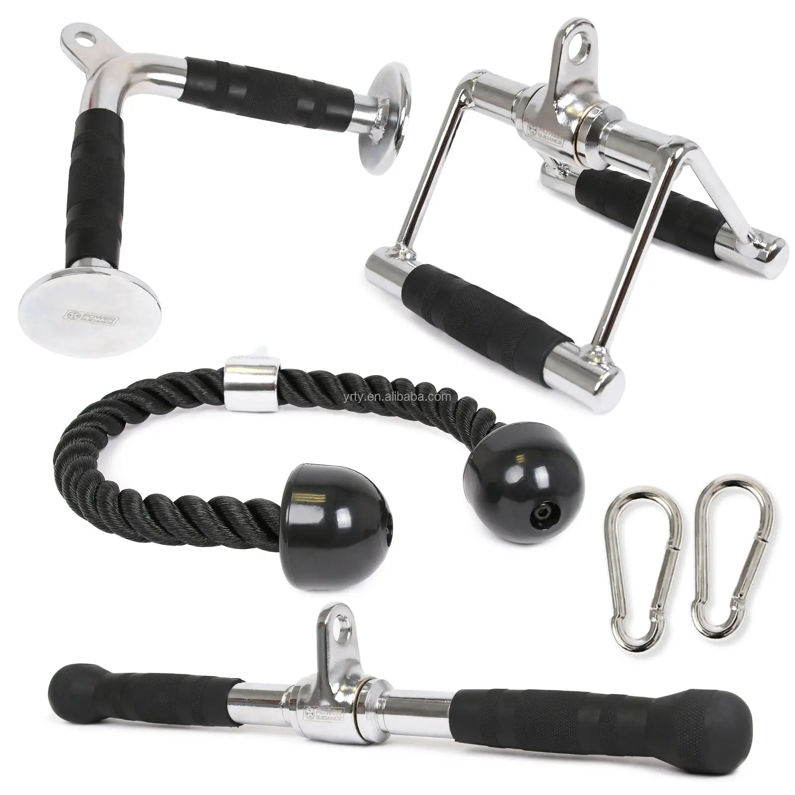 Super September High pull-down handle strength fitness equipment large and small bird  V-shaped tension rod gantry accessories