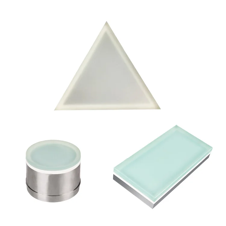 LED buried lamp gemstone roads Buried Lamps artificial luminous stone driveway IP67 Glass Sidewalk inground LED Brick Lights