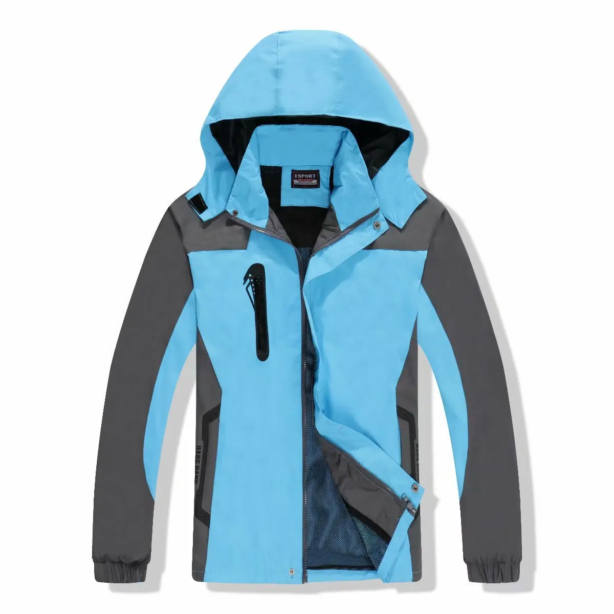Custom Logo Men Women Unisex New Design Summer Outdoor Mountaineering Waterproof Windproof Polyester Jackets Clothes