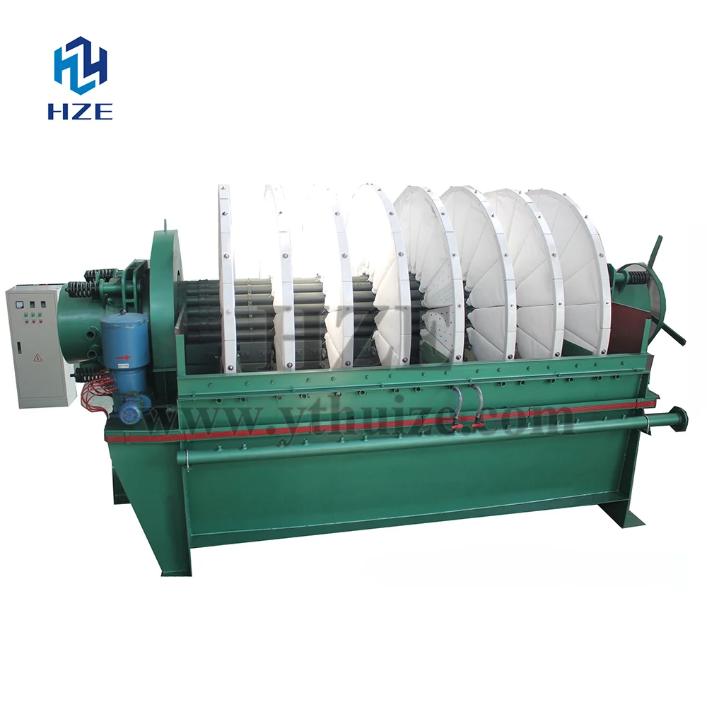 
Gold Tailing Dewatering Process Disc Vacuum Filter 