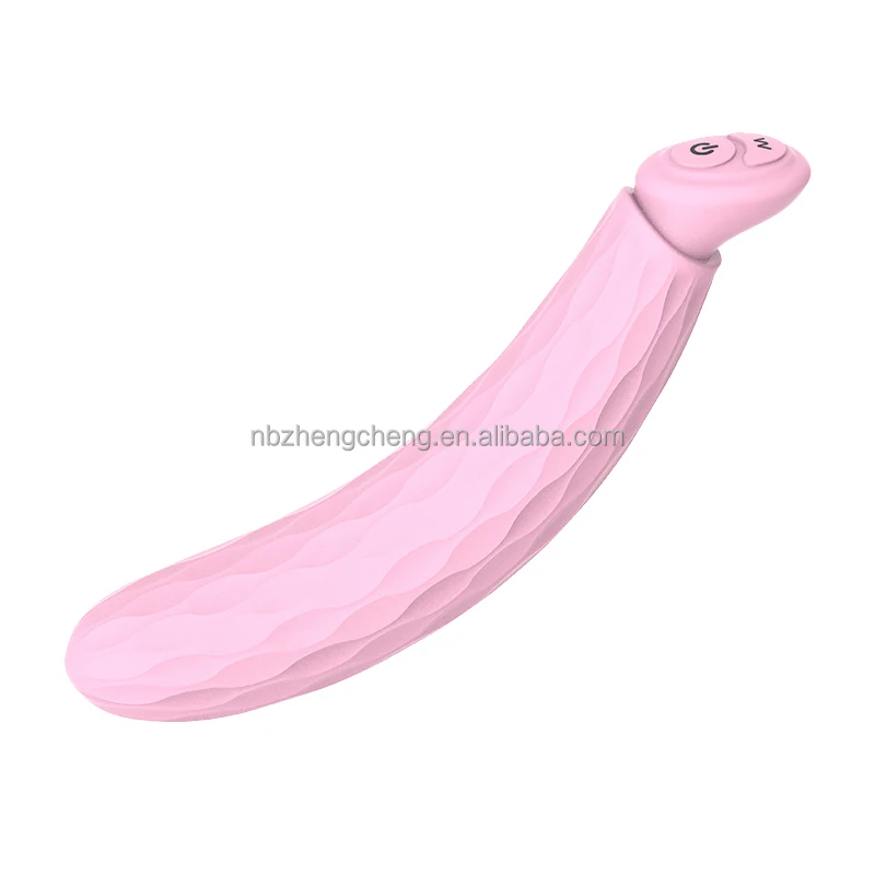 Wholesale  Banana Vibrator One Key Strong Vibration Dildo Vibrator Sex Toy For Women
