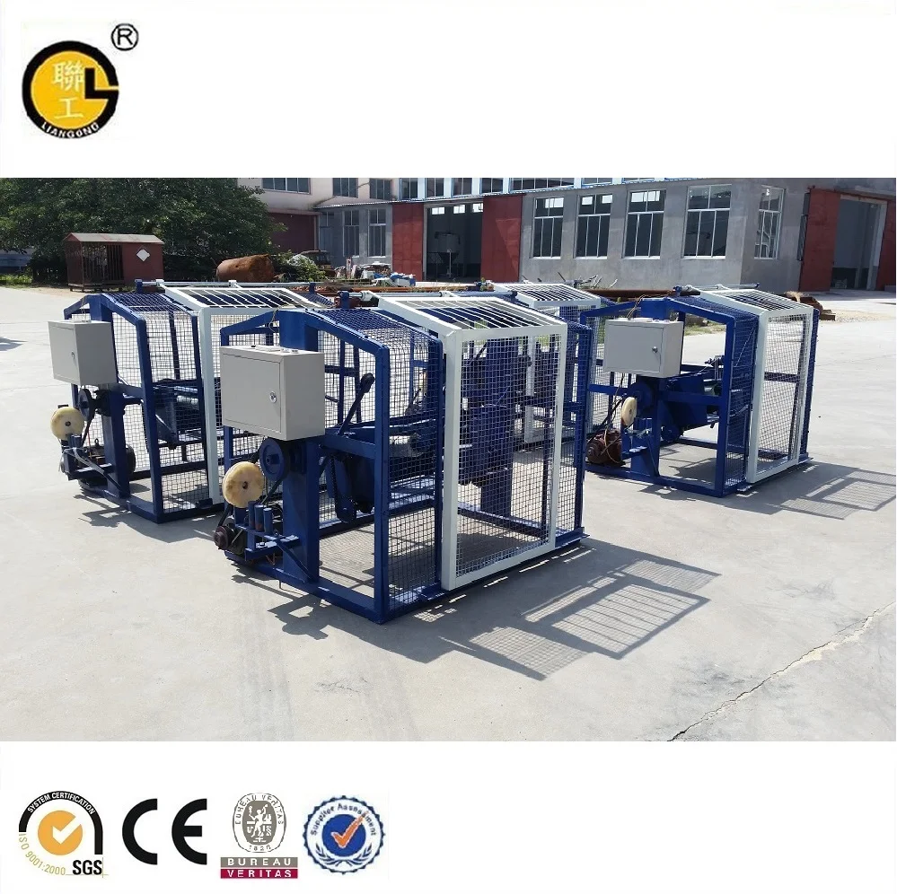 PP Rope Twisting Machine   pp winding machine  Plastic Rope Twisted Twine Spool Winding Machine