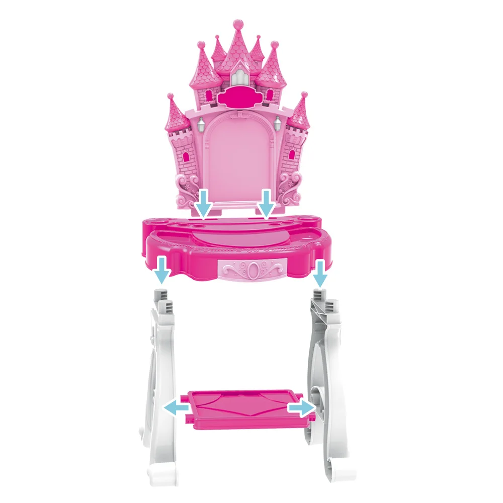 New arrivals make up table toy for Pretend Play makeup toy cosmetics for girls