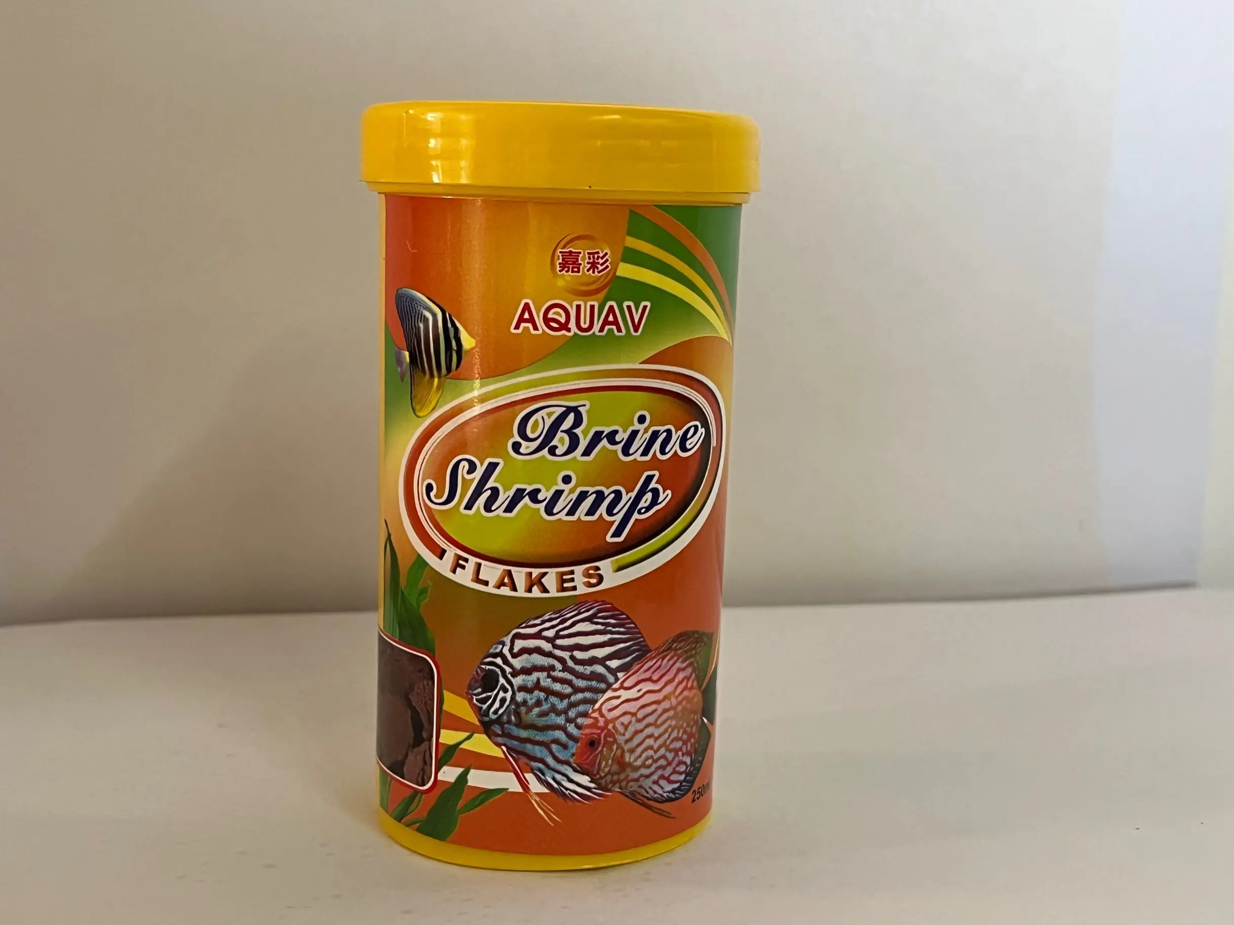 Brine shrimp flake use bulk package