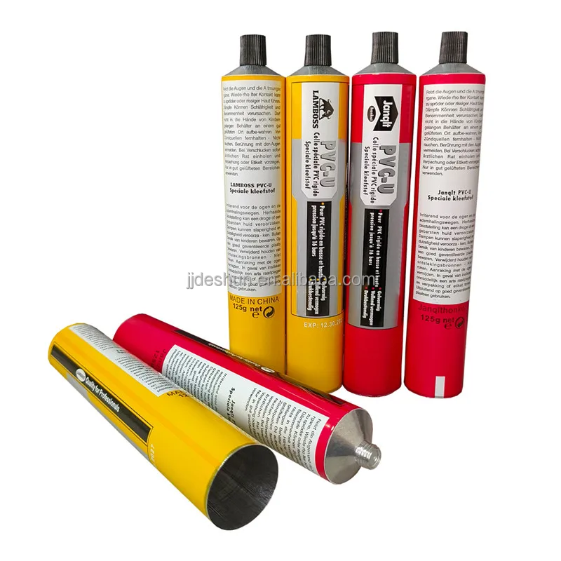 Food-grade Empty Customizable Squeezed Collapsible Metal Aluminum Tube