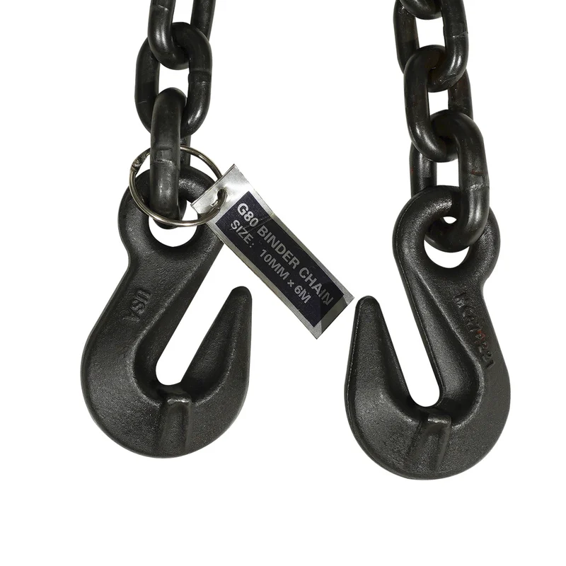 HUGO Factory Direct Price G80 Alloy Steel Chain Black Load For Lifting