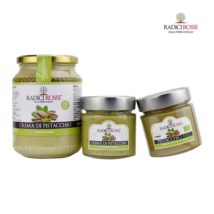 
Organic Pistachio Cream Fruit Jam Marmalade Glass Pistachio Cream Fruit Jam 