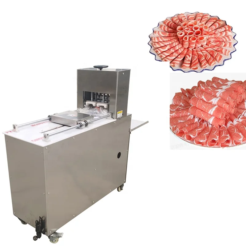 Lamb cutting and rolling machine 0.5-50mm thickness adjustable CNC panel operation