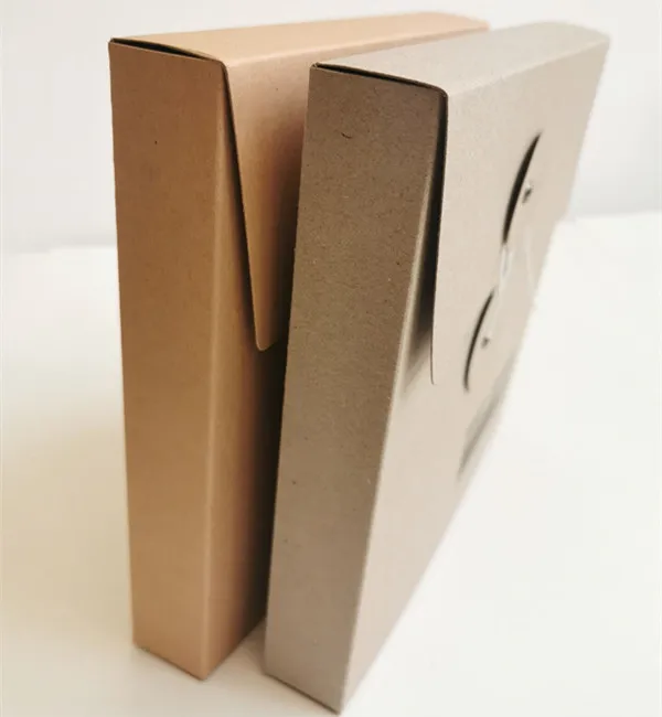 Карманный пакет из крафт-бумаги шелковые упаковочные коробки для шарфов коробка-конверт